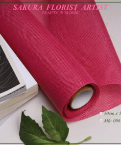 lưới vải bao bố gói hoa mã 187