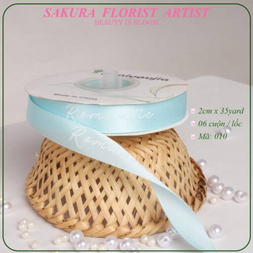 Ruy Băng In Chữ Romantic, Loại 2.0cm