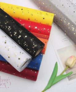 lưới voan họa tiết sao