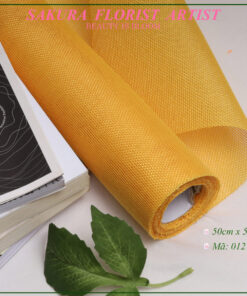 lưới vải bao bố gói hoa mã 662