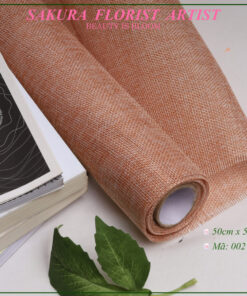 lưới vải bao bố gói hoa mã 779