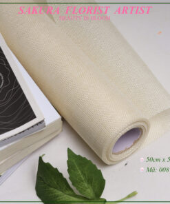 lưới vải bao bố gói hoa mã 820