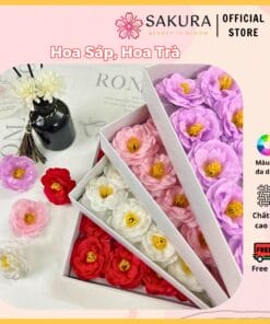 Hoa Sáp Hoa Trà Cao Cấp