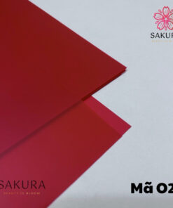 Giấy Gói Hoa Bóng Mờ Một Mặt Trơn 58x58cm mã 02