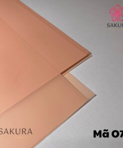 Giấy Gói Hoa Bóng Mờ Một Mặt Trơn 58x58cm mã 07