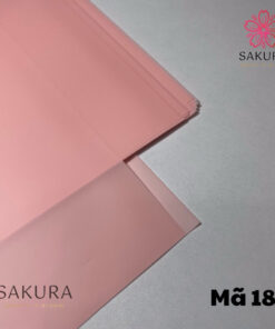 Giấy Gói Hoa Bóng Mờ Một Mặt Trơn 58x58cm mã 18