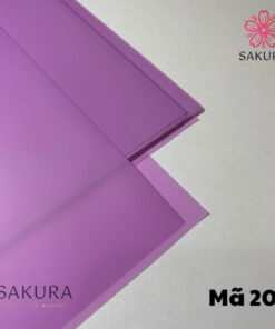 Giấy Gói Hoa Bóng Mờ Một Mặt Trơn 58x58cm mã 20