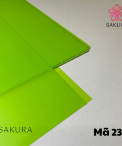 Giấy Gói Hoa Bóng Mờ Một Mặt Trơn 58x58cm mã 23