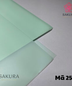 Giấy Gói Hoa Bóng Mờ Một Mặt Trơn 58x58cm mã 25