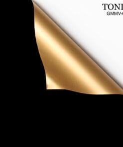 giấy gói hoa màu mạ vàng đen