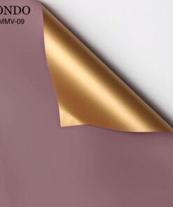 giấy gói hoa màu mạ vàng nâu