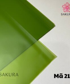 Giấy Gói Hoa Bóng Mờ Một Mặt Trơn 58x58cm mã 21