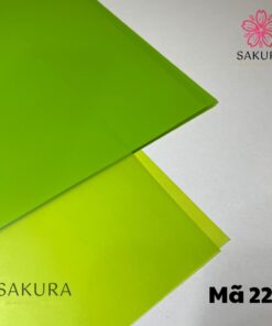 Giấy Gói Hoa Bóng Mờ Một Mặt Trơn 58x58cm mã 22