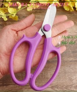 Kéo cắt tỉa cành hoa Nhật Bản D18xR10cm tím