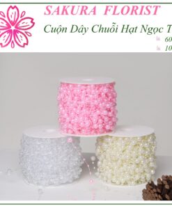 Cuộn dây chuỗi Hạt Ngọc Trai Nhân Tạo
