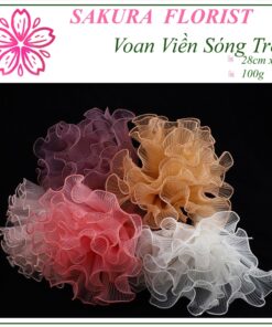 voan sóng viền trơn