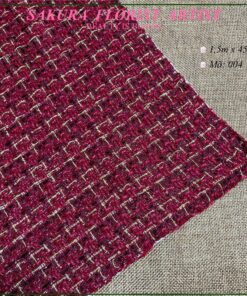 Vải Dạ Tweed Kèm Cốt Giấy Bó Hoa 1.5m x 45cm 8 Vải Dạ Tweed Kèm Cốt Giấy Bó Hoa 004