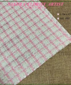 Vải Dạ Tweed Kèm Cốt Giấy Bó Hoa 1.5m x 45cm 2 Vải Dạ Tweed Kèm Cốt Giấy Bó Hoa 006