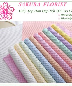 giấy xốp dập nổi 3D