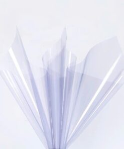 Giấy Kiếng Thạch Màu Trong Suốt 58x58cm tím nhạt