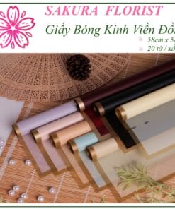 giấy gói hoa bóng mờ