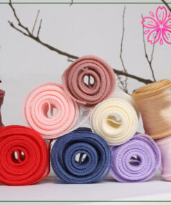 Ruy băng voan đuôi cá có lõi 4.0cm x 9 yard – Mềm mại, tinh tế tại Phụ Kiện Hoa Sakura