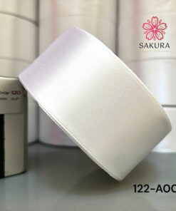 ruy băng satin trơn 4cm 122-A001