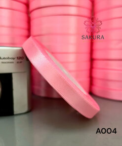 ruy băng satin trơn 1cm A004