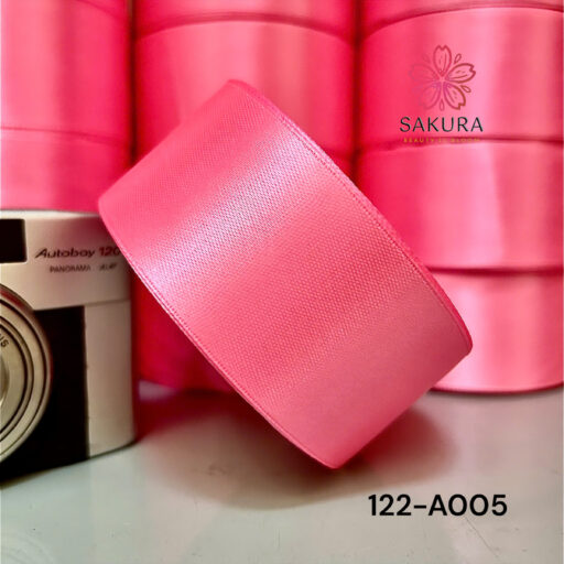 ruy băng satin trơn 4cm 122-A005