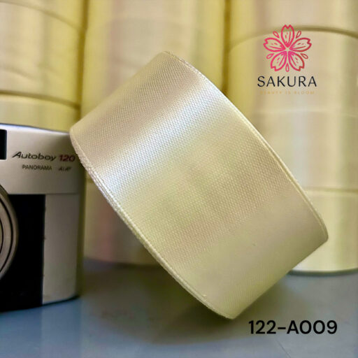 ruy băng satin trơn 4cm 122-A009