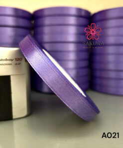 ruy băng satin trơn 1cm A021