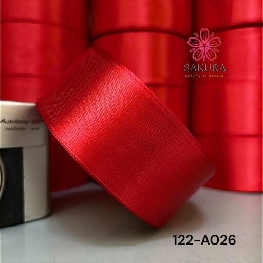 ruy băng satin trơn 4cm 122-A026