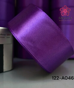 ruy băng satin trơn 4cm 122-A046