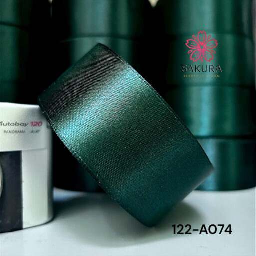 ruy băng satin trơn 4cm 122-A074