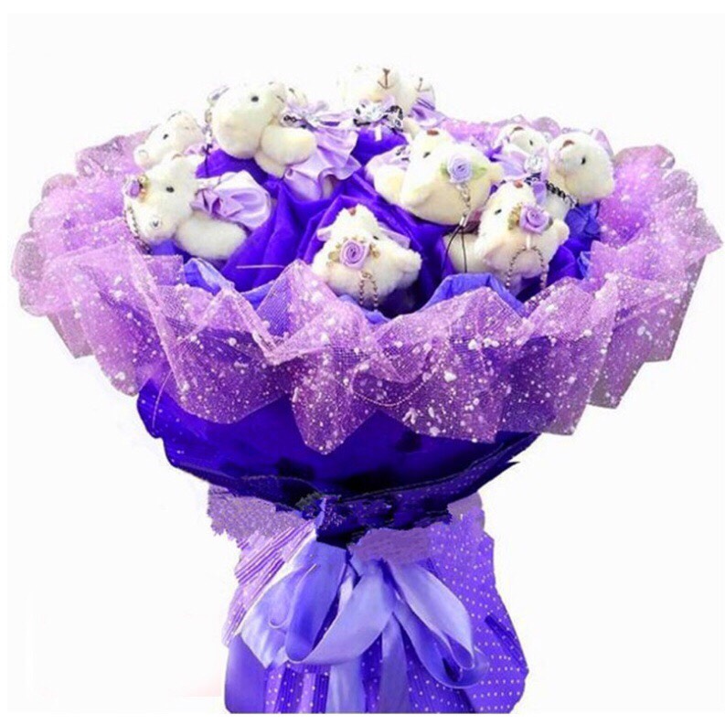 Lưới tuyết gói hoa dịp lễ, valetine, tỏ tình